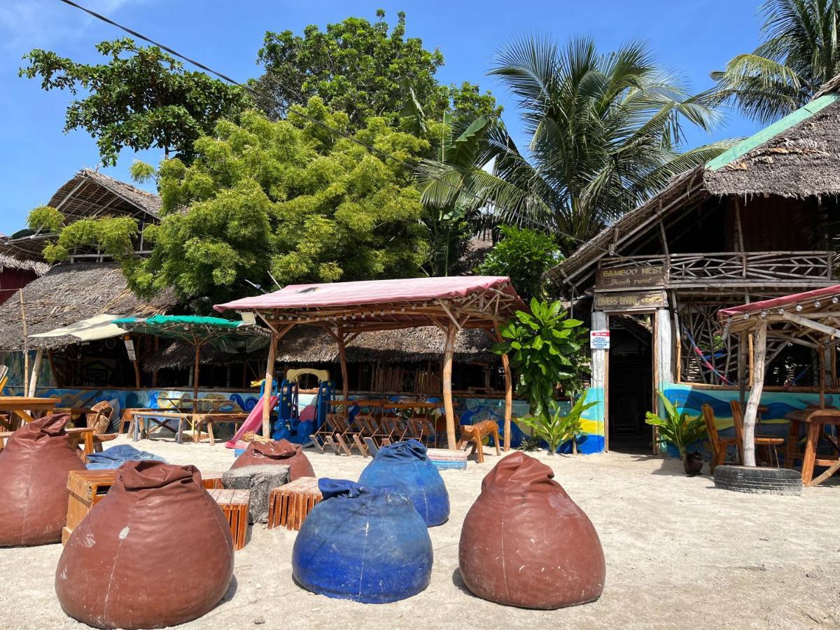 Bamboo Nest Beachfront Floating Tent Hotell Puerto Princesa Exteriör bild